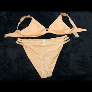 Plus size 2x light pink Forever21 bathing suit